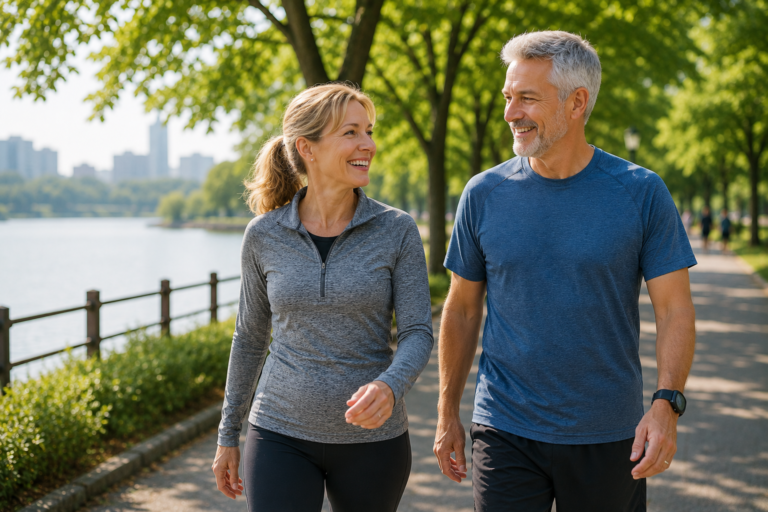 Walking after 40 for better health